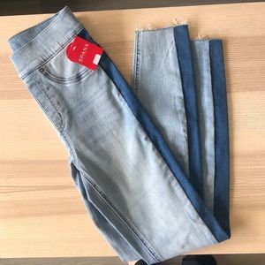 Spanx Jeans Side Stripe Leggings XS